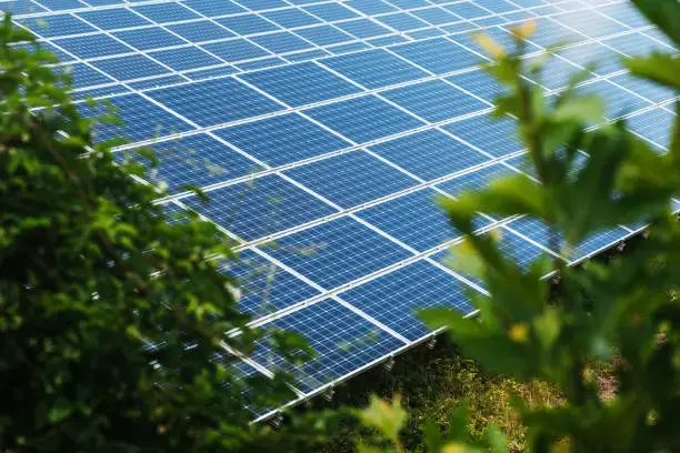 Solar-powered hospital in Africa
